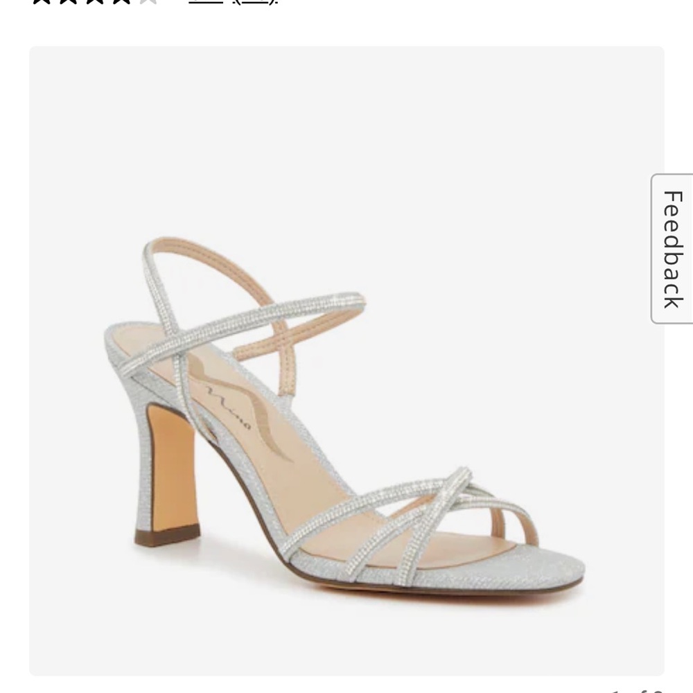 Nina Adalyn sparkly heels 7.5